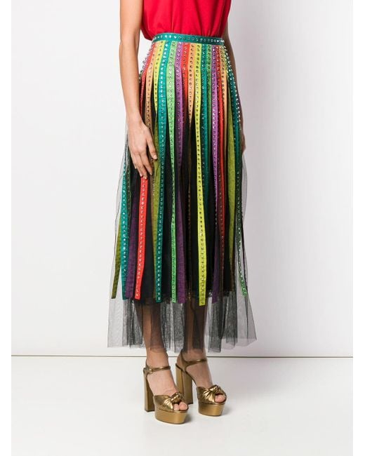 gucci tulle skirt