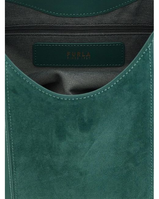 Furla Green Goccia M Shoulder Bag