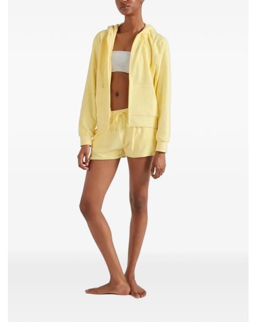 Hunza G Yellow Drawstring Shorts