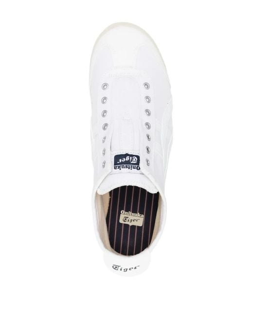 Onitsuka Tiger White Mexico 66 Slip-On Sneakers