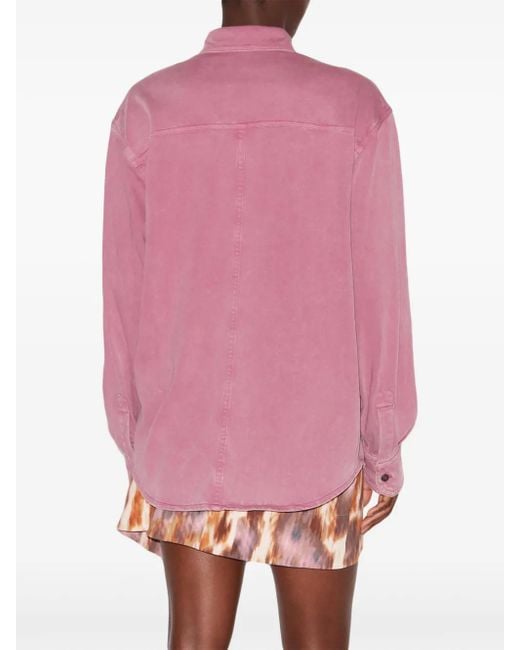 Isabel Marant Raquel Blouse in het Pink