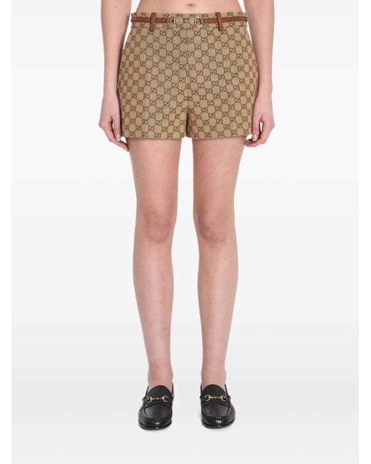 Gucci GG ホースビット ショートパンツ Natural
