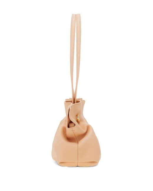 Ferragamo White Soft Nude Shoulder Bag
