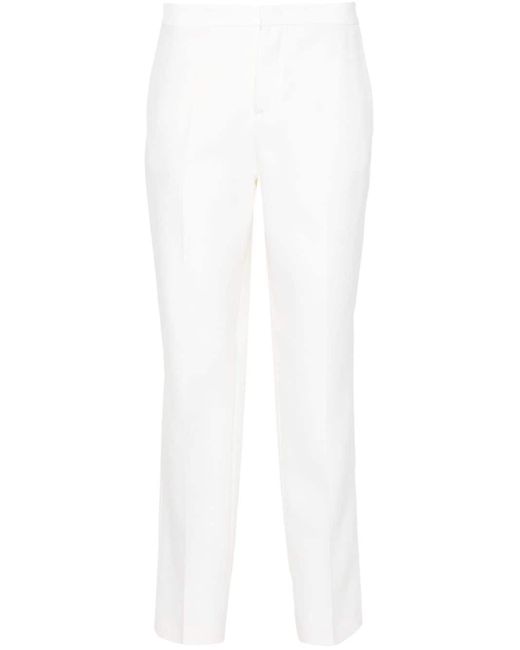 Pantaloni sartoriali slim di Fabiana Filippi in White
