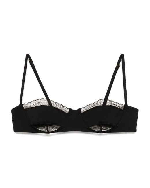 Kiki de Montparnasse レース ビキニトップ Black
