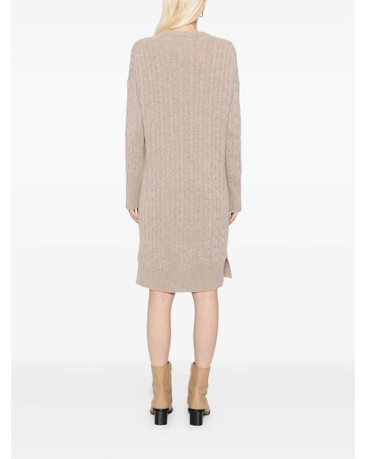 N.Peal Cashmere Natural Bella Dress