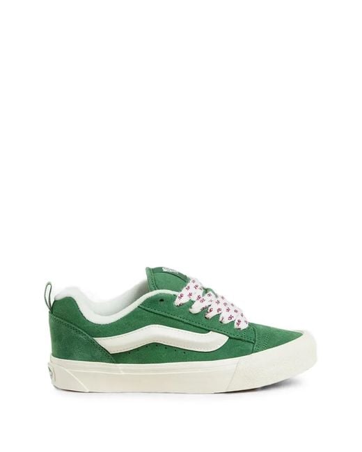 Vans Green Knu Skool Sneakers