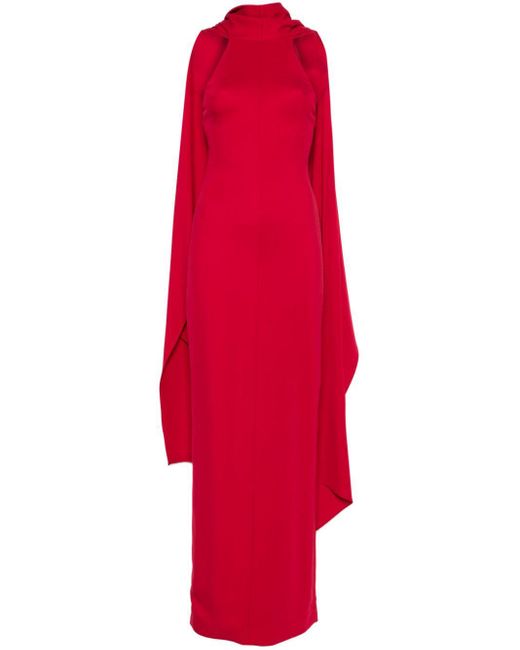 Solace London Red Emerson Gown