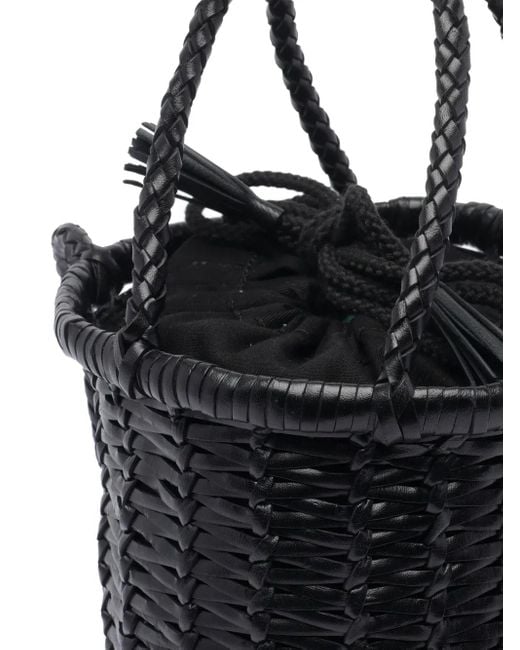 Dragon Diffusion Black Geflochtene Beuteltasche