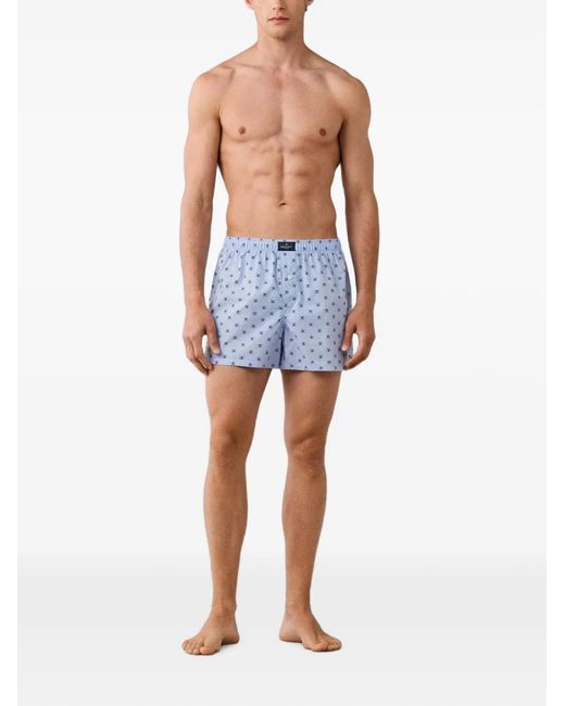Hackett Blue Lot De 2 Boxers À Logo Imprimé for men