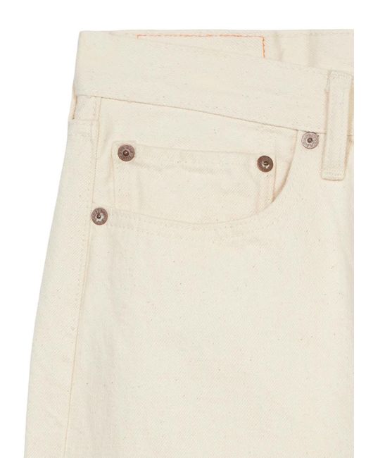 Fortela White 992 Johnny Selvedge Five-Pocket Jeans for men