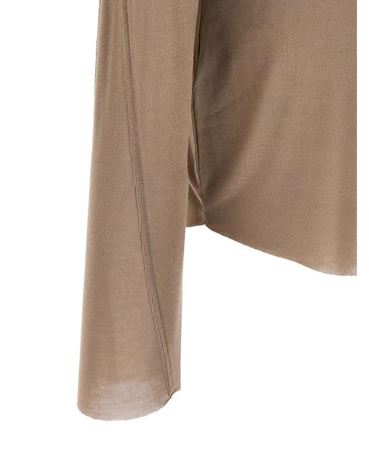Thom Krom Brown 953 Long-Sleeve T-Shirt for men
