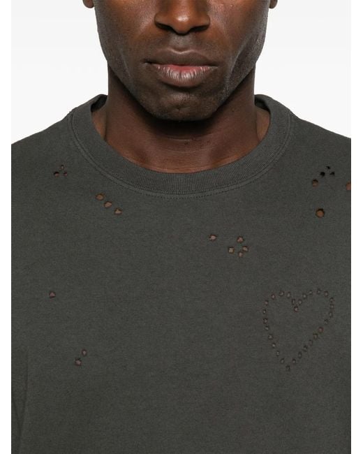 Golden Goose Deluxe Brand Black 'Journey' Regular T-Shirt for men