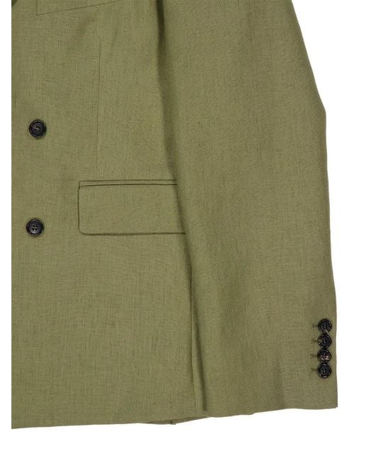 Bode Green Double-Breasted Jacket for men