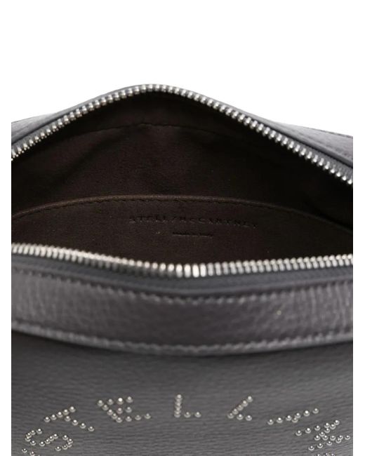 Stella McCartney Black Mini Logo Alter Mat Camera Bag