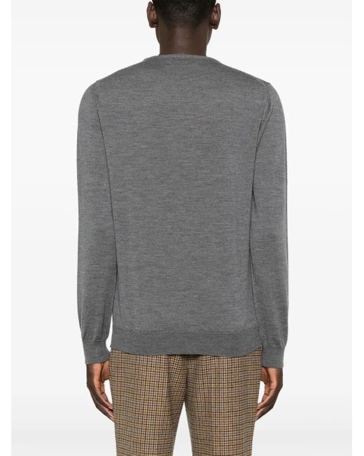 PELO FOUNDATION Gray Dog-Patch Sweater