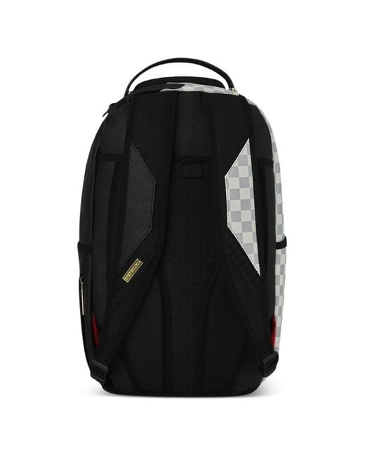 Sprayground Black Shadow Drip Backpack for men