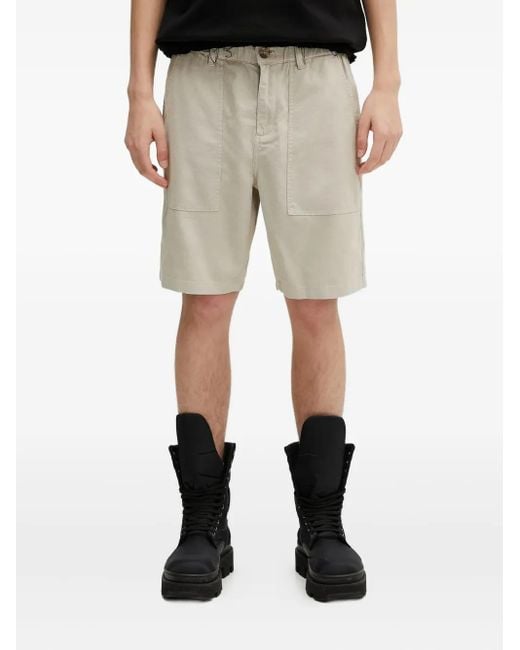 Barbour Natural Grindle Elasticated-Waist Shorts for men