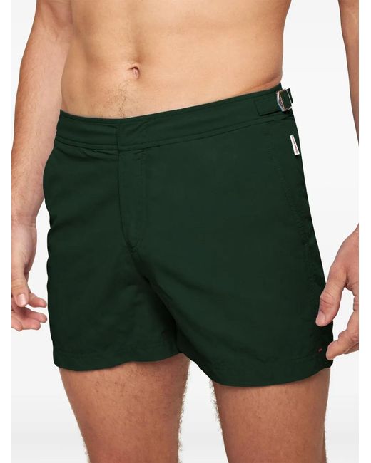 Orlebar Brown Green Setter Buckled Swim Shorts for men