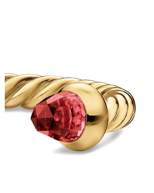 David Yurman Metallic Micro Cablespira Flex Open Ring