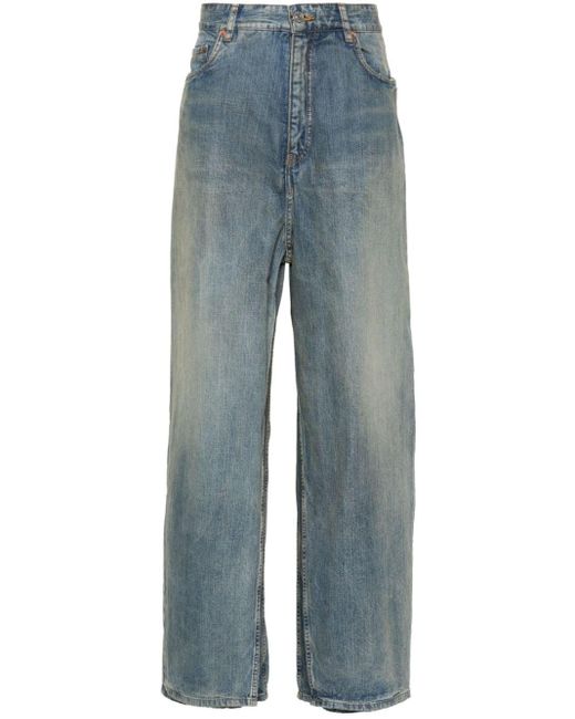 Jeans a vita media di Balenciaga in Blue