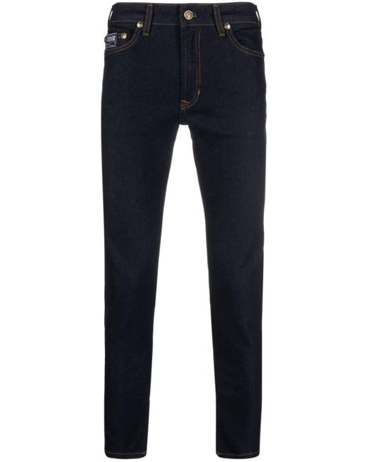 Versace Jeans Couture Hose mit geradem Bein in Blau für Herren | Lyst DE