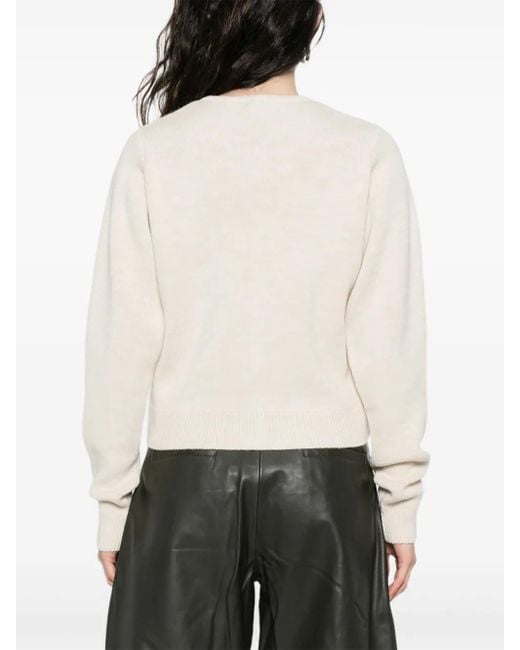 Lemaire White Button-Front Cardigan