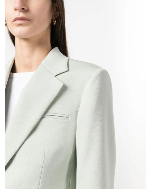 Blazer Con Botones Lanvin de color White