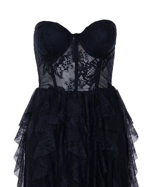 Aniye By Black Embroidered-Lace Maxi Dress