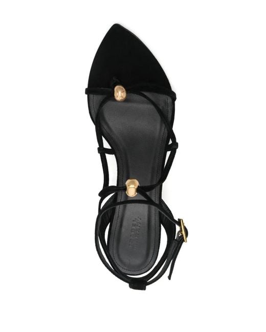Isabel Marant Black 60Mm Olya Sandals