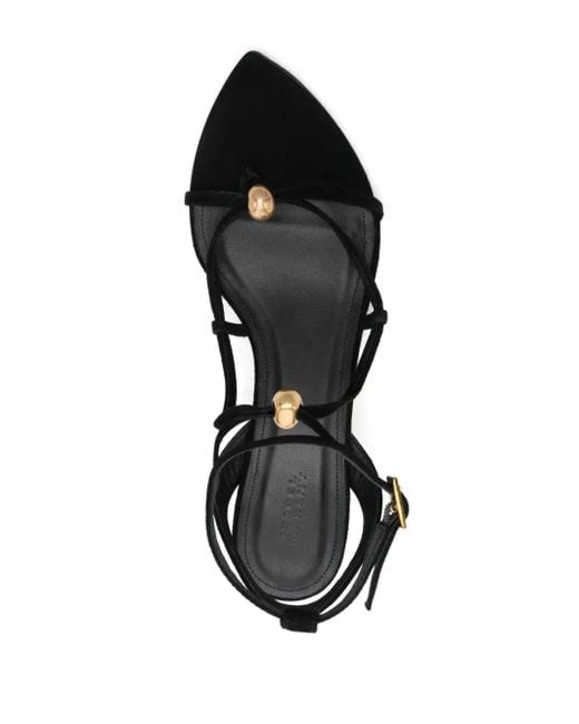 Isabel Marant Black 60Mm Olya Sandals
