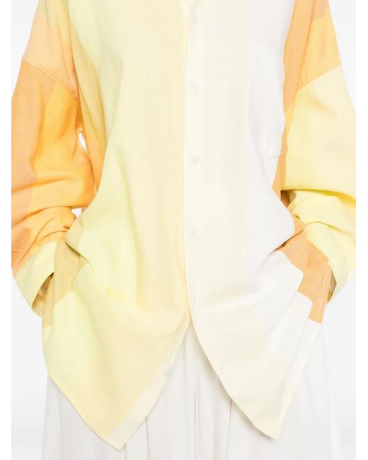 Marrakshi Life White Panel Pocket Shirt