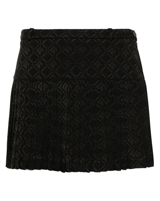 MARINE SERRE Black Skirts