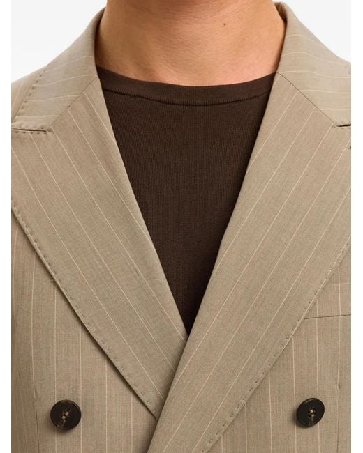 SELECTED Natural Blazer À Fines Rayures for men