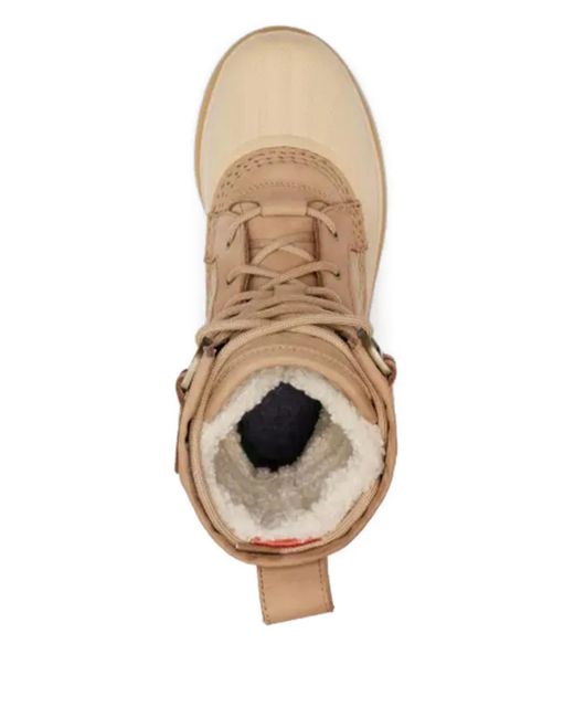 Sorel Brown Caribou Royal Schnürstiefel Mit Steppung