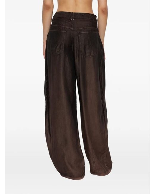 DIESEL Brown 1987 D-Khelz-Bs Wide-Leg Jeans
