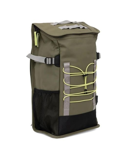 Rains Green Trail Mountaineer Drawstring Backpack