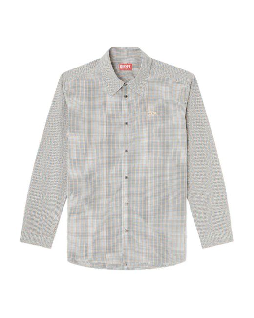 Chemise S-Simply-Dlbv DIESEL pour homme en coloris Gray
