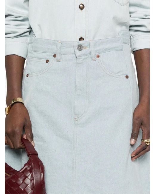 Victoria Beckham デニムスカート White