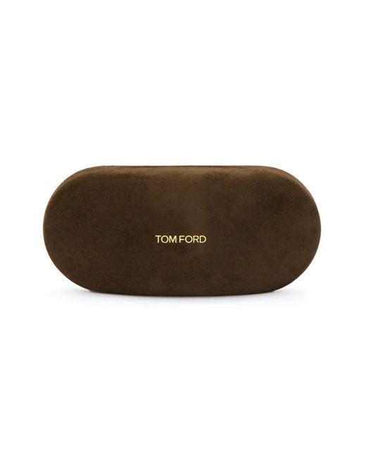 Tom Ford Blue Square Frame Glasses