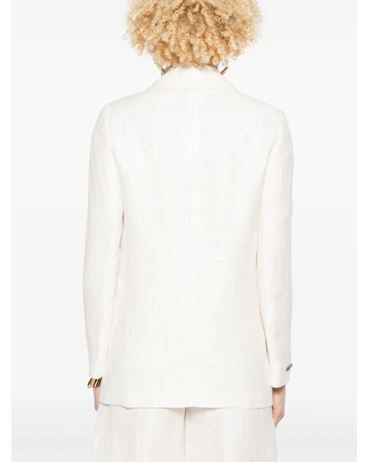Blazer con botones Peserico de color White