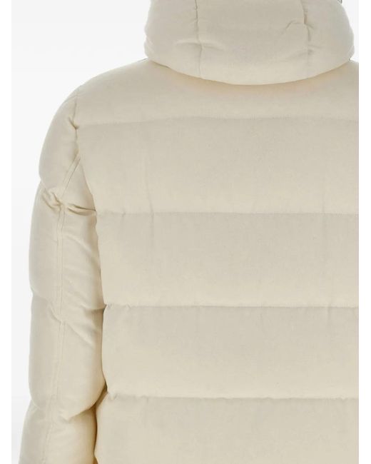 Herno White Padded Pocket Jacket for men