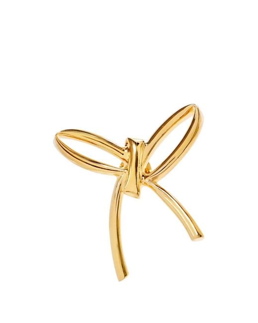 Marni Metallic Bow-Embellished Earrings