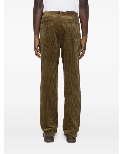 Les Deux Green Corduroy Pocket Pants for men