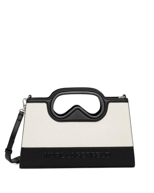 Karl Lagerfeld Black K/Aviator Tote Bag