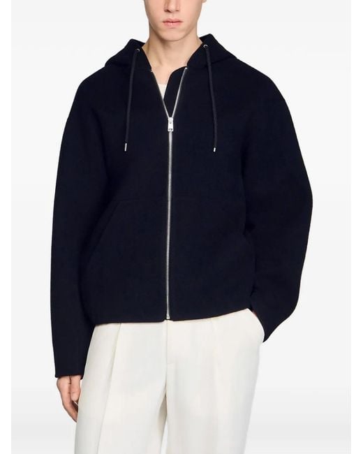 Chaqueta Con Capucha Sandro de hombre de color Black