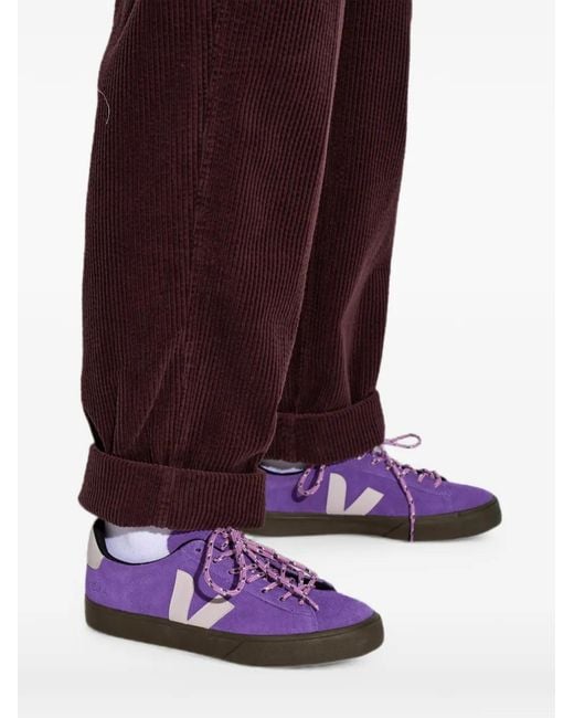 Veja Purple Campo Sneakers