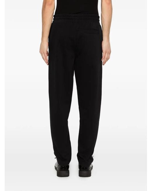 A_COLD_WALL* Black Logo-Print Track Pants for men