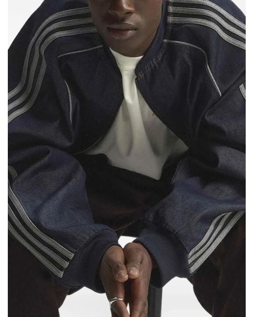 Adidas Blue Sst Adicolor Jacket for men