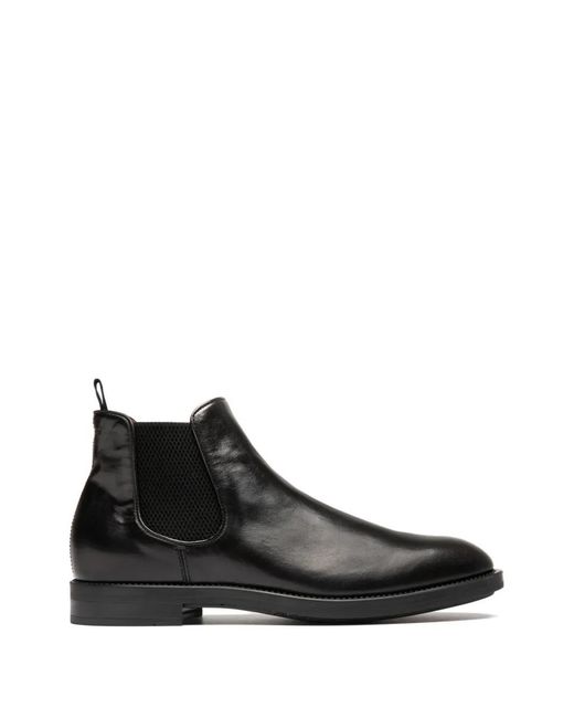 Officine Creative Black Silent 003 Chelsea Boots for men